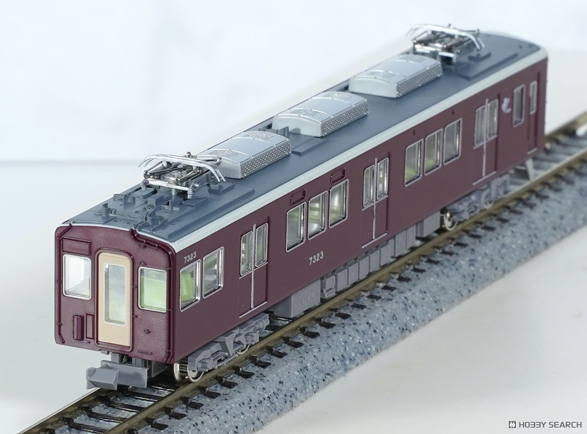 阪急 7300系 (京都線・7323+7321編成タイプ) 8両編成セット (動力付き