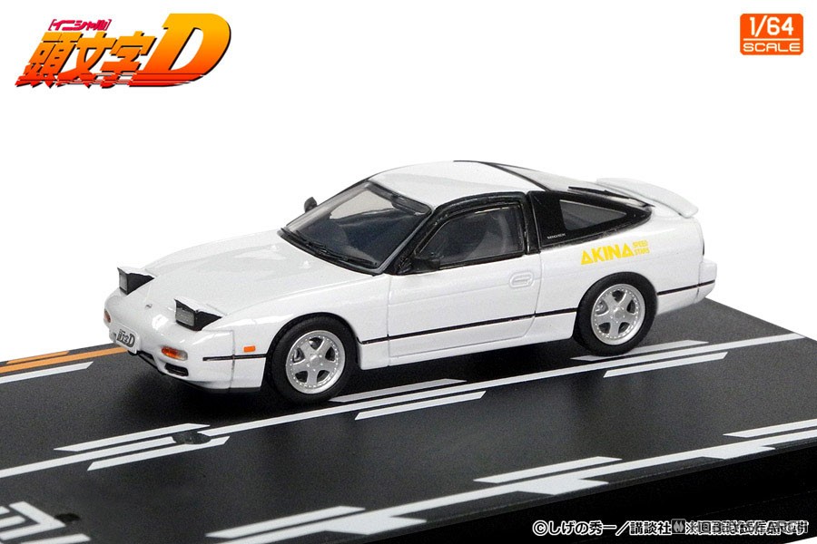 Initial D Set Vol.21 Itsuki Takeuchi Levin (AE85) & Kenji 180SX