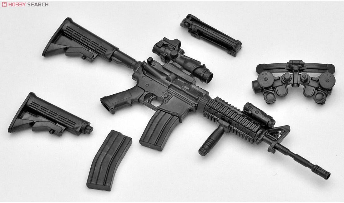 1/12 Little Armory (LA001) M4A1タイプ (組み立てキット) (プラモデル