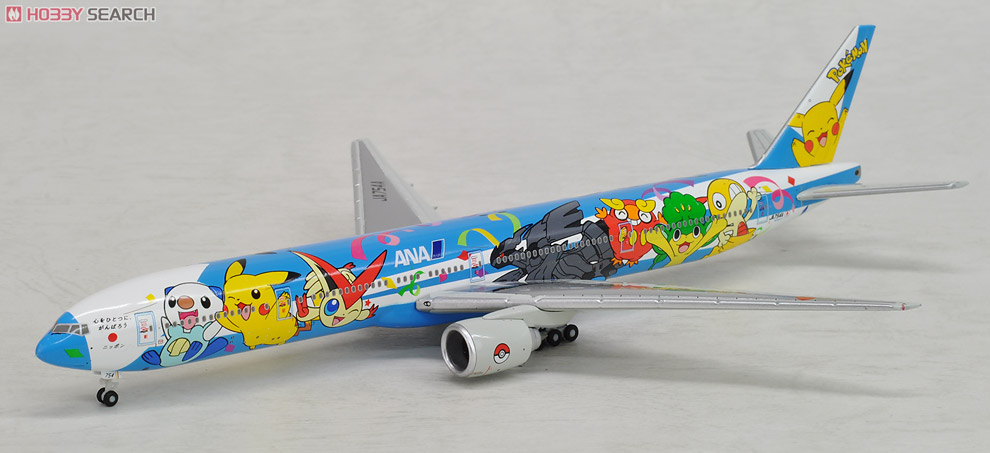 1/400 777-300 JA754A ピース☆ジェット (完成品飛行機) - ホビー