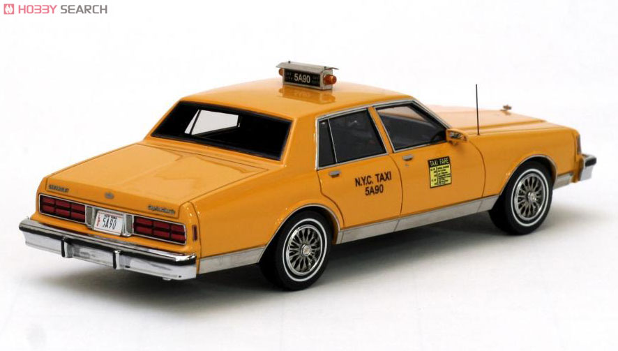 シボレー カプリス タクシー (1985) (ミニカー) - ホビーサーチ ミニカー