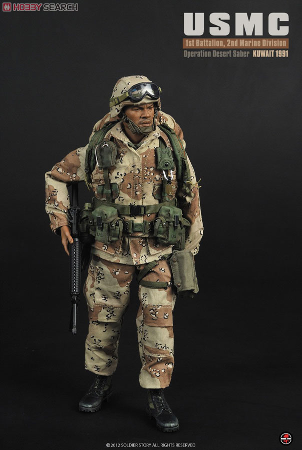 ソルジャー・ストーリー 1/6 アメリカ海兵隊 第1大隊 第2海兵師団 湾岸