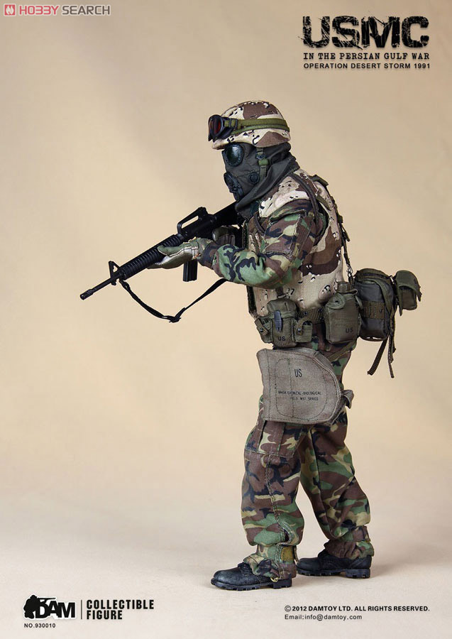 DAMTOY 1/6 アメリカ海軍 湾岸戦争（砂漠の嵐作戦 1991年) (ドール