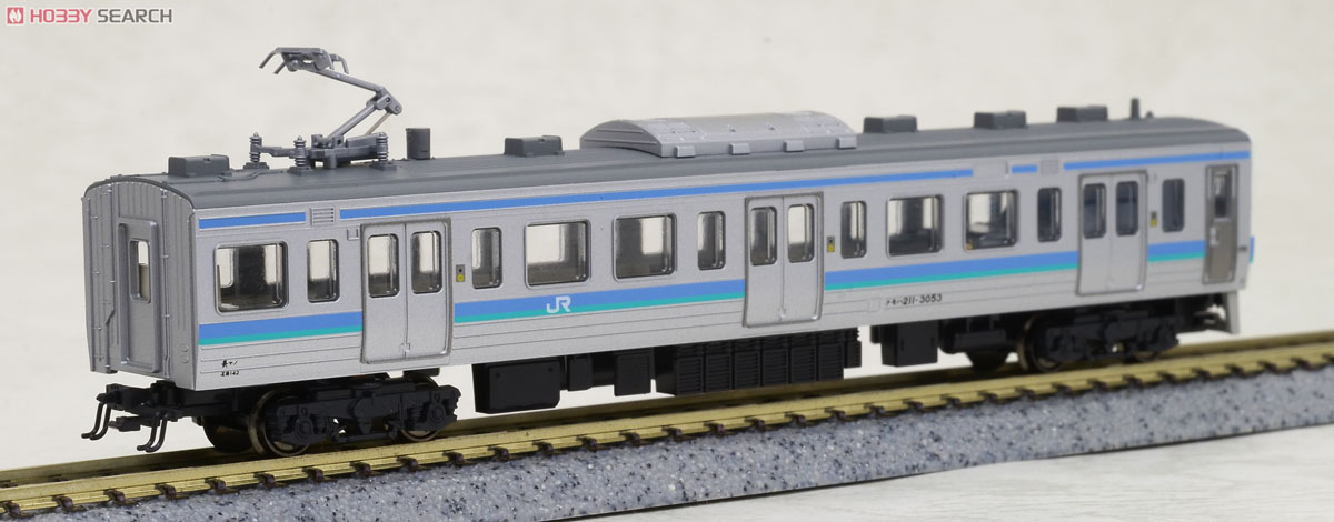 211系3000番台 長野色 (3両セット) (鉄道模型) - ホビーサーチ 鉄道模型 N