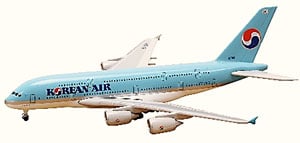 A380-800 大韓航空 (完成品飛行機) - ホビーサーチ 飛行機他完成品
