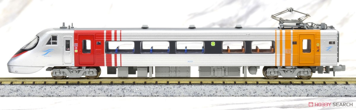 四国8000系特急・しおかぜ・方転 マイクロエース ライト点灯動力動作