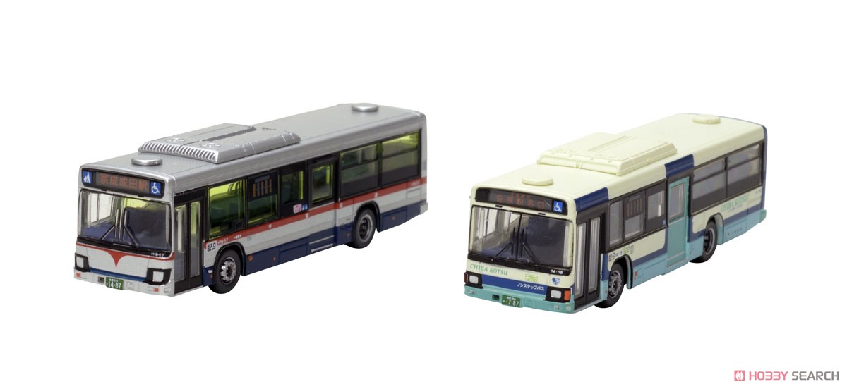 ザ・バスコレクション 千葉交通新旧カラー 2台セット (鉄道模型