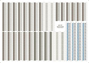 国鉄・JR/N】 E351系 行先表示 フィルムシール (鉄道模型) - ホビー