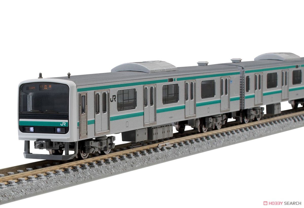 JR E501系 通勤電車 (常磐線) 基本セット (基本・5両セット) (鉄道模型