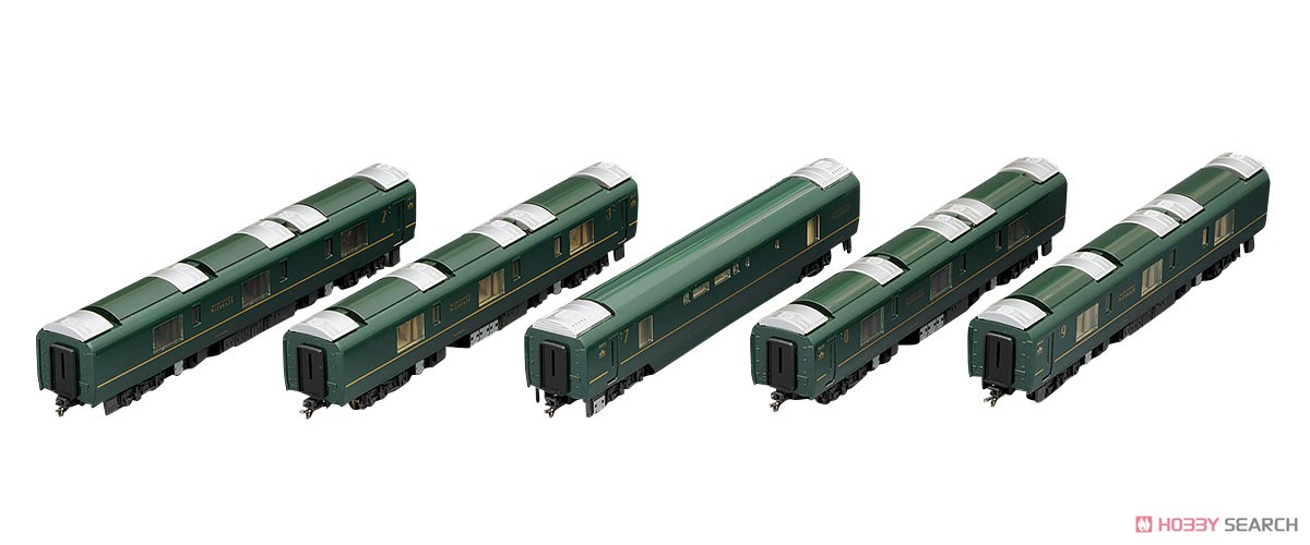 JR 87系 寝台ディーゼルカー (TWILIGHT EXPRESS 瑞風) 増結セット
