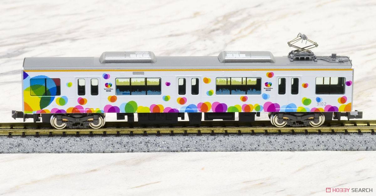 阪神 9000系 (`たいせつ`がギュッと。ラッピング) 6輛編成セット (動力