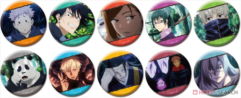 呪術廻戦 トレーディング名場面缶バッジ vol.2 (10個セット