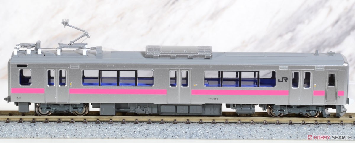 701系0番台 秋田色 3両セット (3両セット) (鉄道模型) - ホビーサーチ