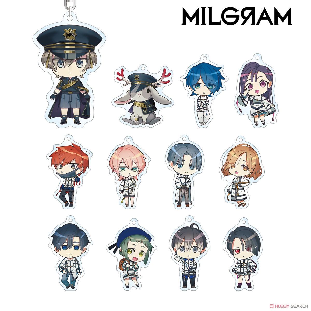 MILGRAM -ミルグラム- トレーディング ちびキャラ アクリル