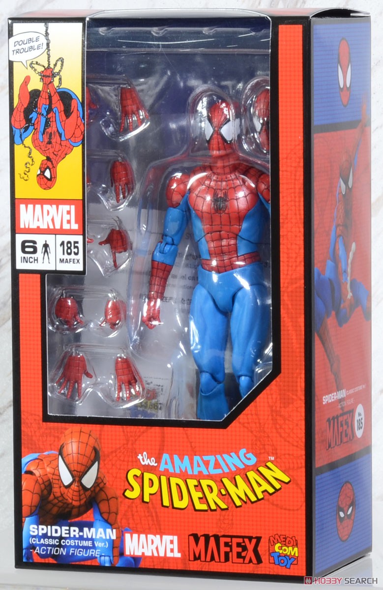 Mafex No.185 Spider-Man (Classic Costume Ver.) (Completed
