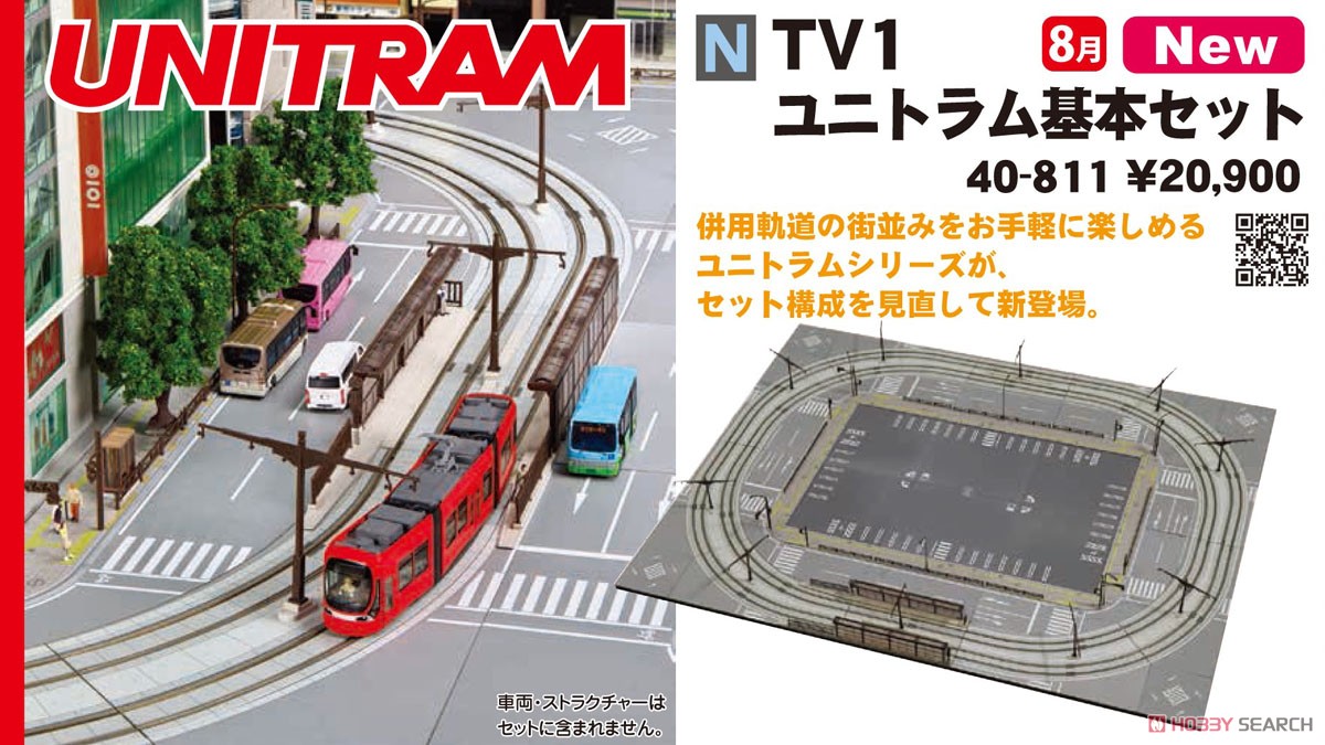 UNITRAM [TV1] ユニトラム基本セット (ユニトラムバリエーション1