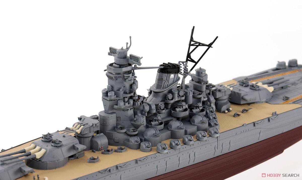 日本海軍 戦艦 大和 最終時 旗・艦名プレートエッチングパーツ付き