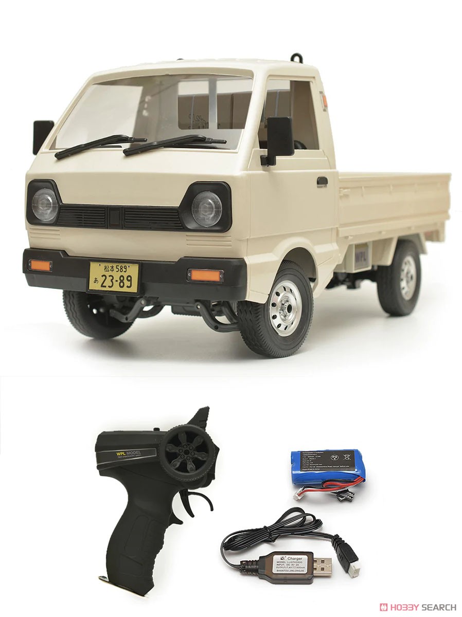 WPL JAPAN D12 ホワイト (ラジコン) - ホビーサーチ ミニ四駆他