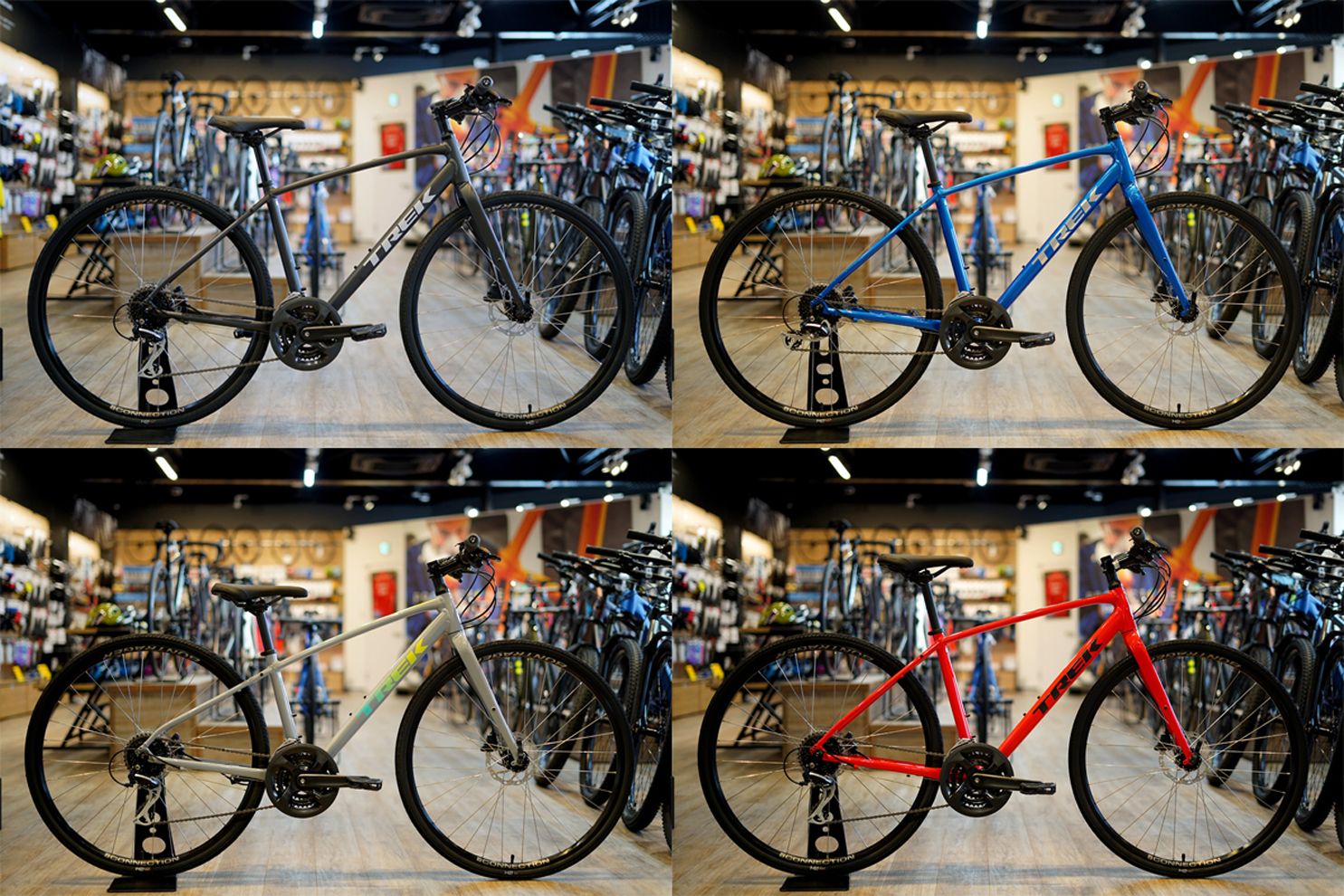 いま特に売れいてるTREK（トレック）のクロスバイクとマウンテンバイク