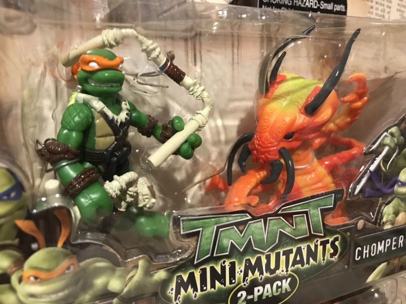 TMNT/Action Figure(2008/Mini Mutants 2-Pack set/MOC) - 2000toys
