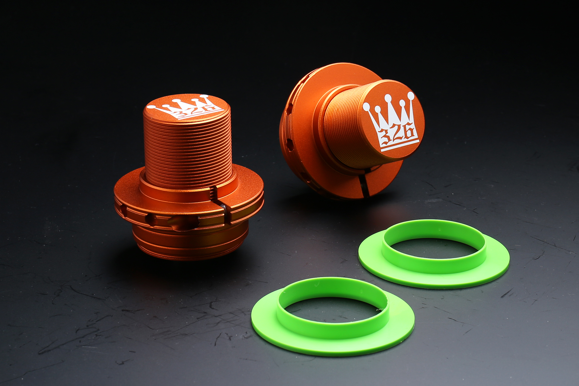 30プリウス用 326power 直巻アジャスター ID62-63 直巻アジャスター