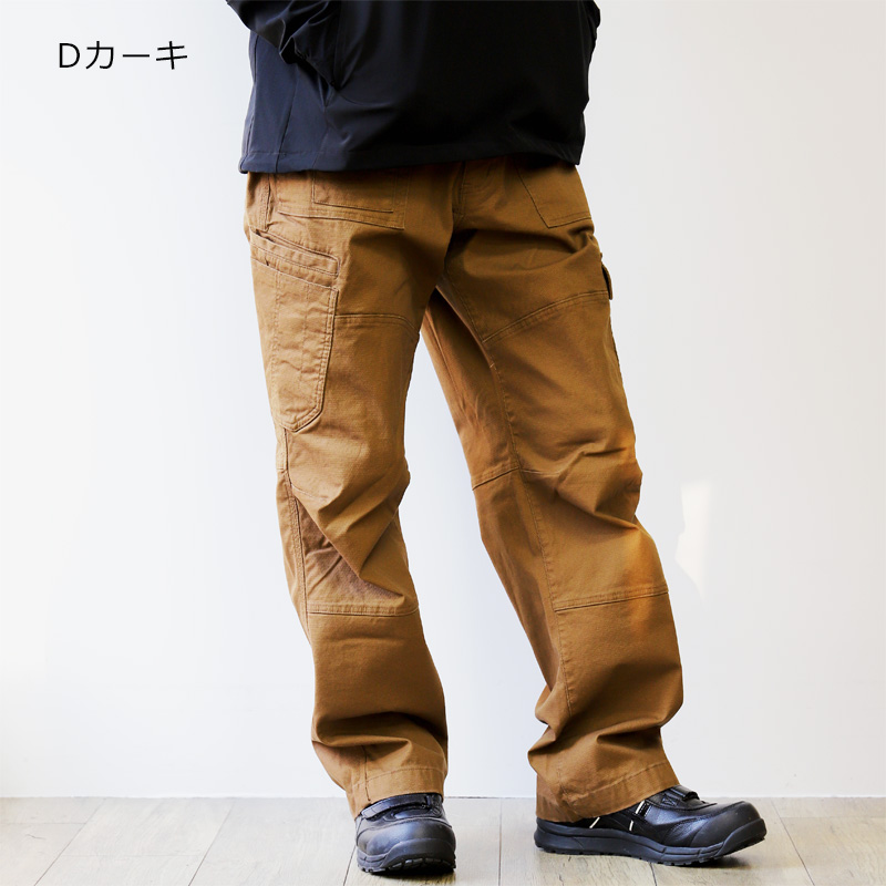DOGMAN SELECTED ドビーストレッチ【ワイド】カーゴパンツ No,805005