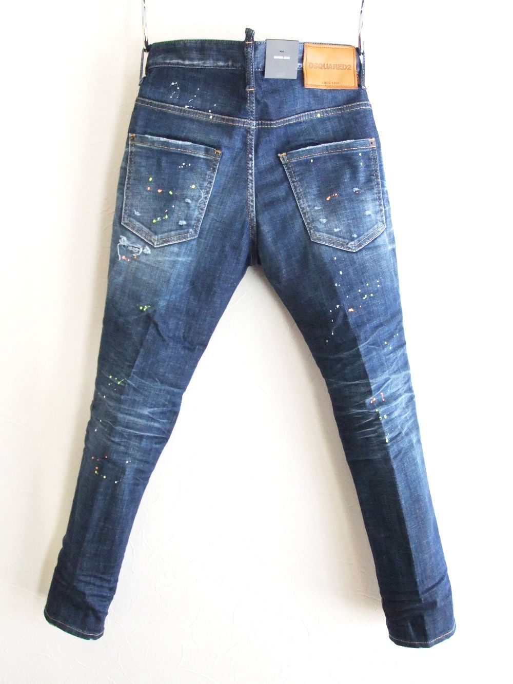 Dsquared2 - DARK TECHNO SURF WASH SKATER JEANS スケーター ジーンズ
