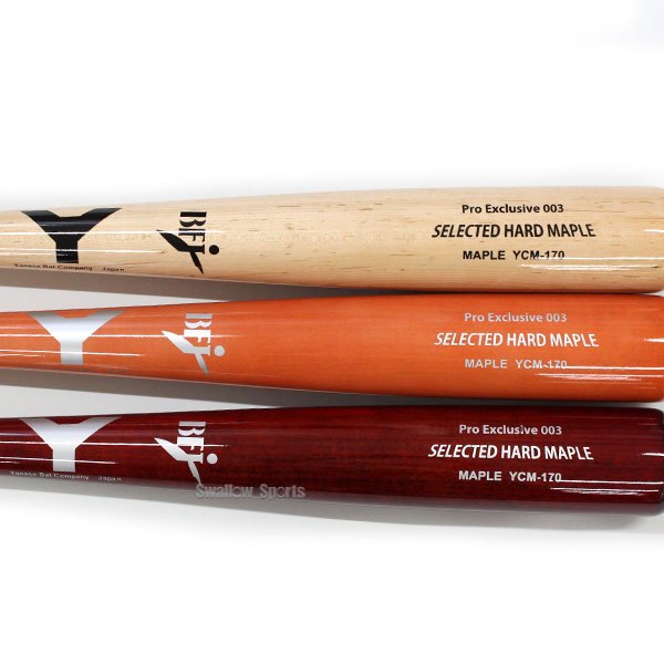 野球 ヤナセ 硬式バット 木製 メイプル セミトップバランス BFJマーク