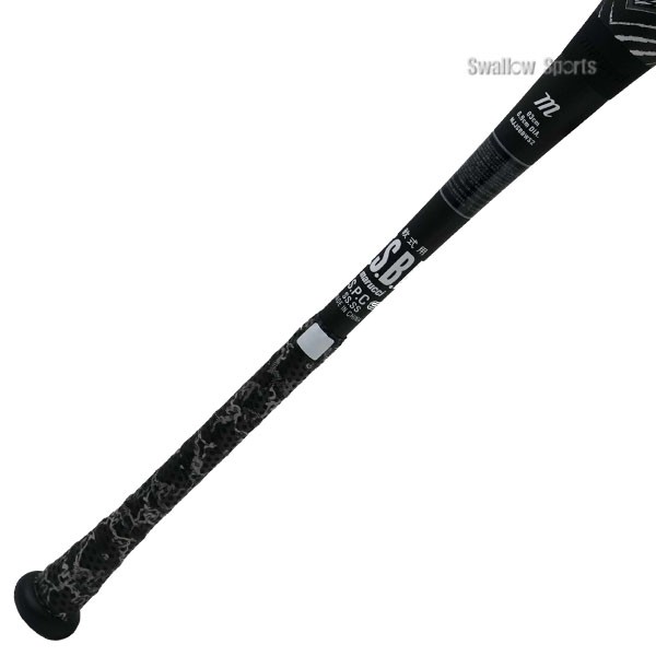 野球 マルーチ 軟式バット ワニクラッシャースピードブラック ウレタン