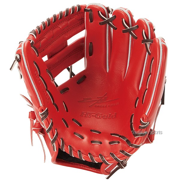 野球 ハイゴールド 軟式グローブ グラブ 己極 SRバーニングオレンジ