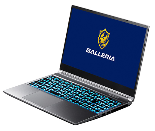 GALLERIA，第11世代Core搭載のゲームノートPCを発売。約12万円から