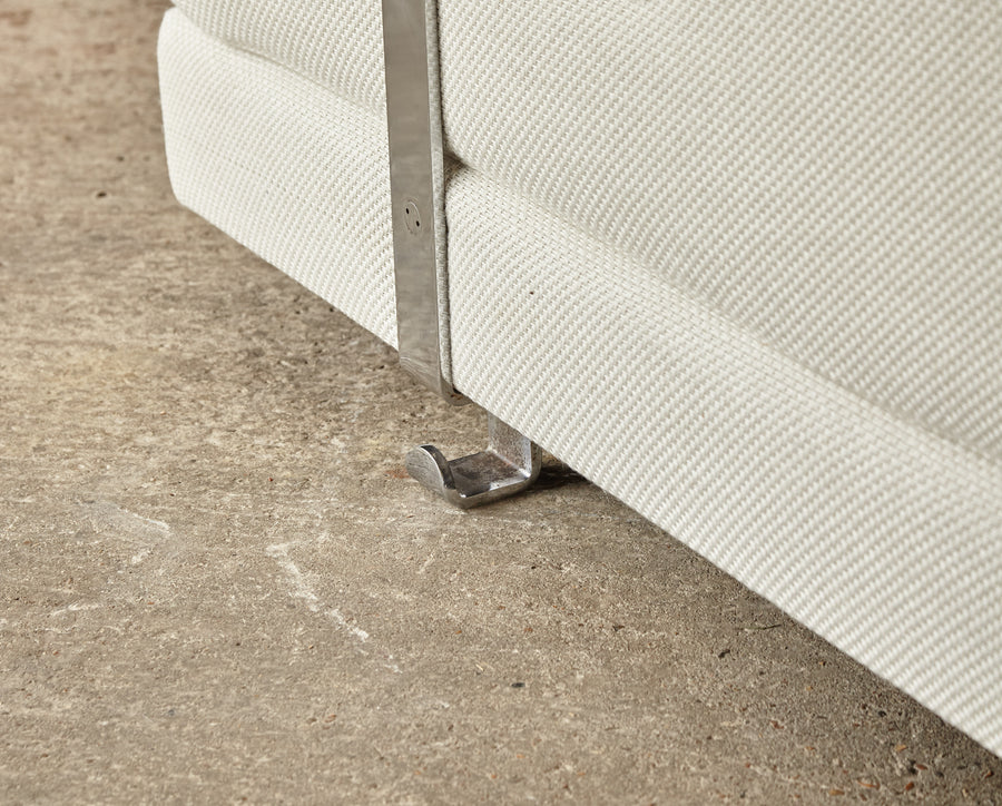 Luigi Caccia Dominioni Fasce Cromate Sofa, model P11, Italy, 1960s