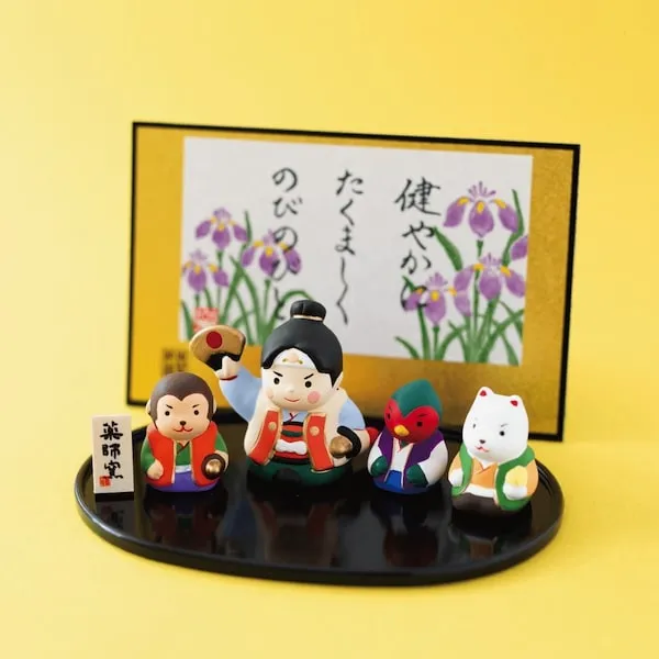 錦彩桃太郎飾り｜暦生活｜日本の季節を楽しむ暮らし