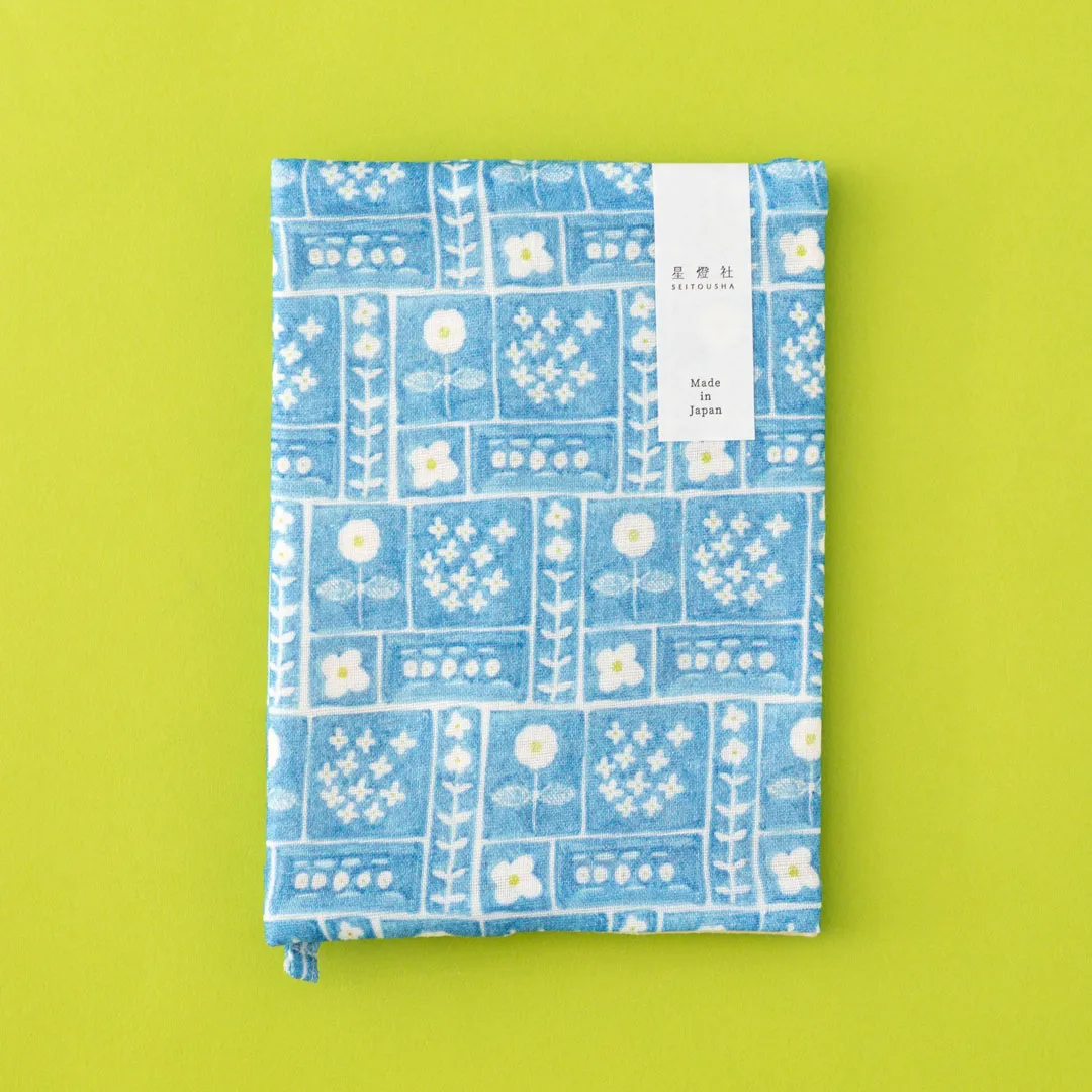 星燈社の書くるみ「絵日記」 布製 ブックカバー｜暦生活｜日本の季節を