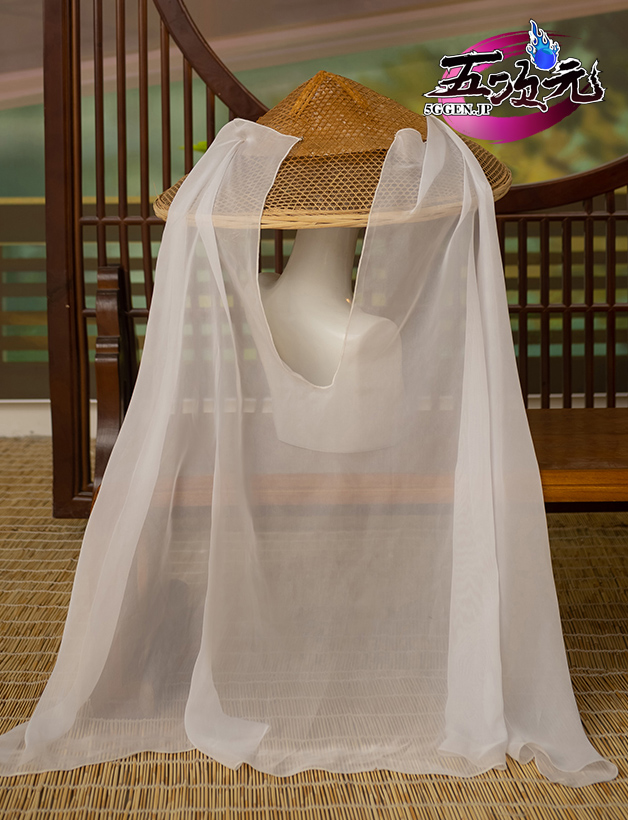 猫屋小舗 天官賜福 コスプレ 謝憐 白衣 笠 道具