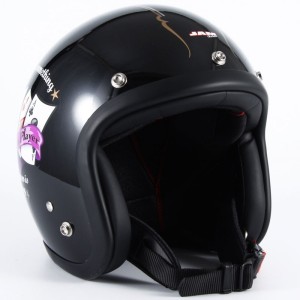 STING(マットブラック) | ジェットヘルメット | 72JAM ジャムテック