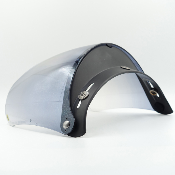 スクエアシールド(FM+ブルー) | ジェットヘルメット | 72JAM ジャム