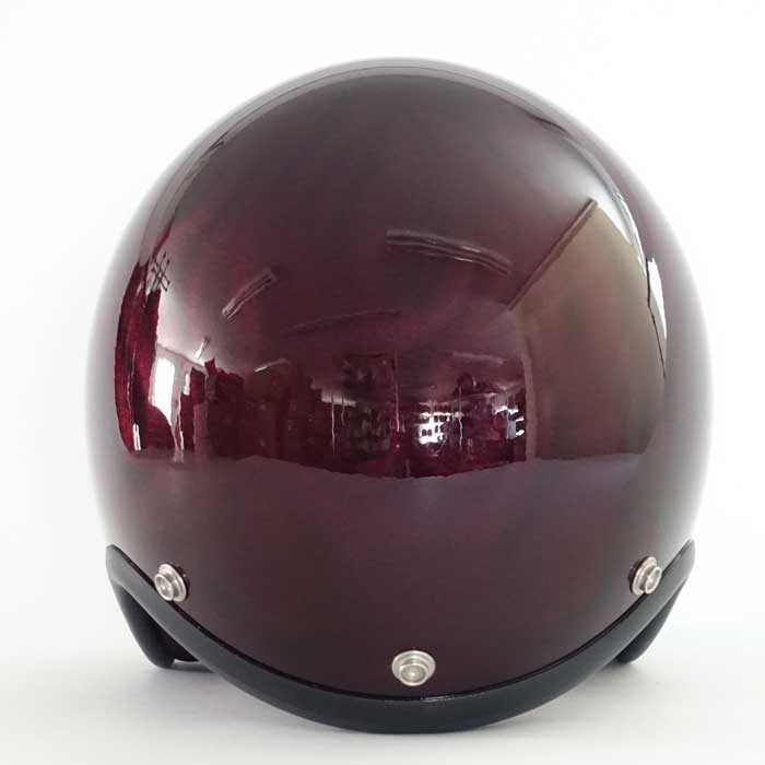 GHOST FLAME(レッド) 72JAM ヘルメット | ジェットヘルメット | 72JAM