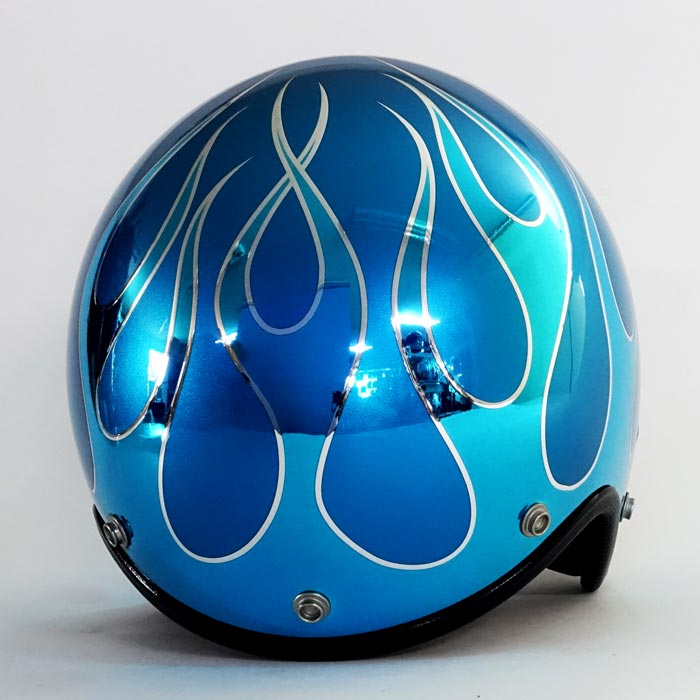 3-932 数量限定 フレイムスT2 メッキベースブルー XLサイズ | ジェット