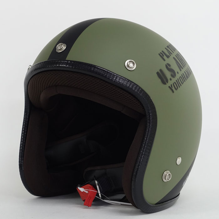 3-889 アーミーカラー U.S.A.FORCE FREEサイズ | ジェットヘルメット