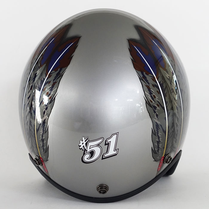 IWAKI Fifty one Feather Design | ジェットヘルメット | 72JAM ジャム
