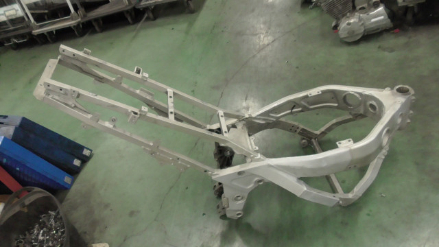 ZZR400 ZX400N の フレーム 書類付