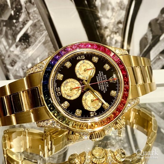 ロレックス デイトナ Ref.116598RBOW ブラック8Pダイヤ 新品