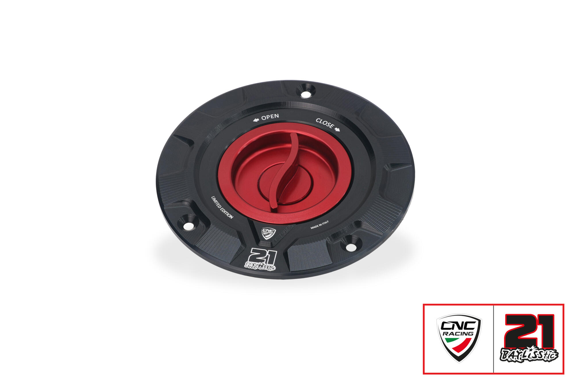 Fuel tank cap - Troy Bayliss Limited Edition | Cnc Racing