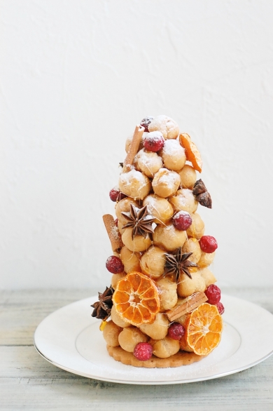 小さなクロカンブッシュのツリー | レシピ・作り方 | 【cotta＊コッタ】