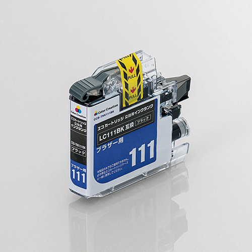 ブラザー -互換 エコカートリッジ交換用インクタンク CCB-TNK111BK