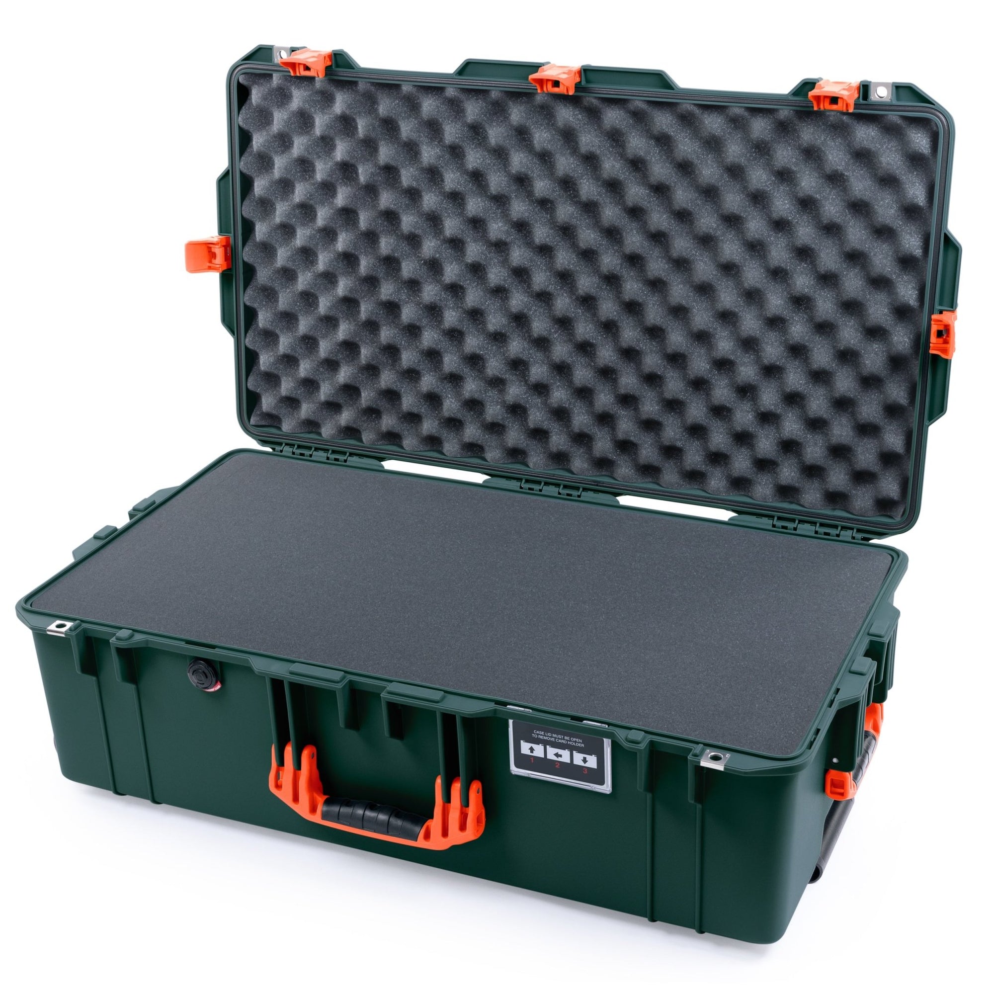 Pelican 1615 Air Case - Trekking Green & Orange - ColorCase