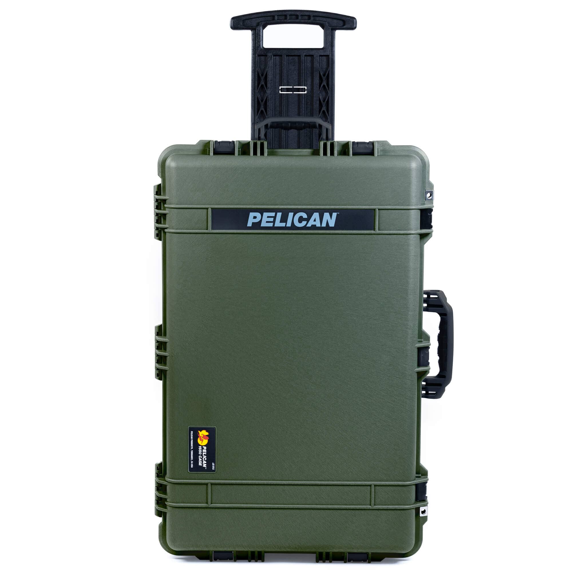 OD Green Pelican 1650 Protector Case - TSA Locking Latches - ColorCase