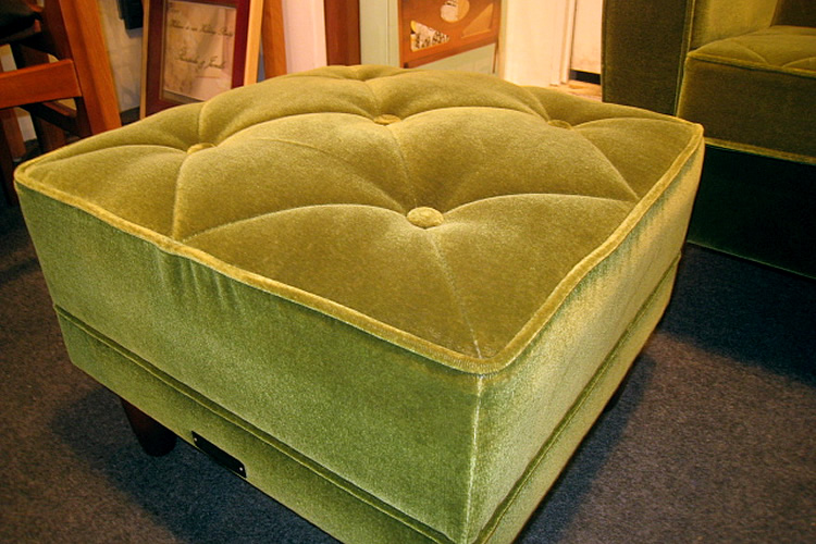 カリモク60 オットマン（モケットグリーン） | collect