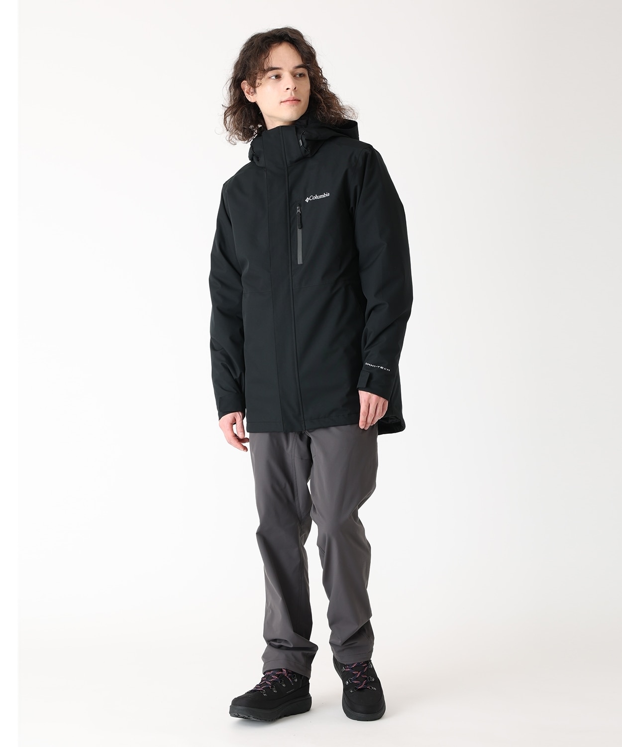 アビクアフォールズインターチェンジジャケット(S Black)│コロンビア